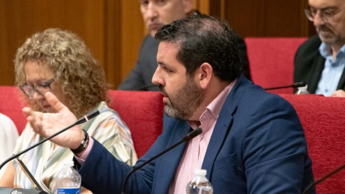 Juan Manuel Ruiz, portavoz socialista