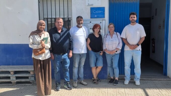 visita del PSOE a aCepaim visita del PSOE a aCepaim