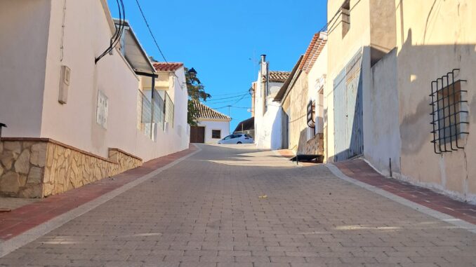 Calle sin medidas de seguridad