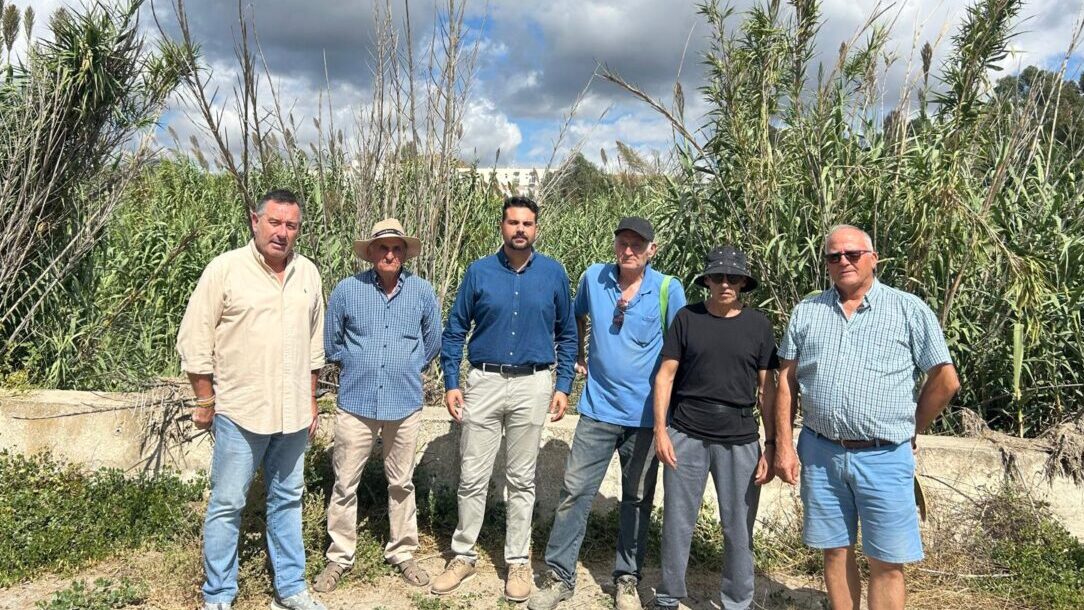 El PSOE exige a Moreno Bonilla que actúe de forma urgente para limpiar y restaurar el cauce del río Almanzora