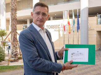 José Luis Sánchez Teruel en el hospital Torrecárdenas