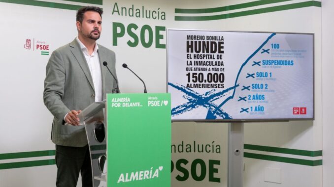 Mateo Hernández en rueda de prensa