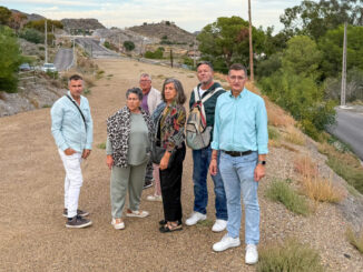 Sánchez Teruel en la variante de Mojácar