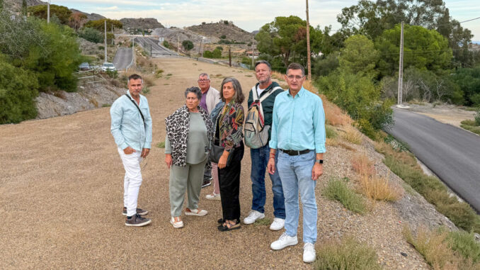 Sánchez Teruel en la variante de Mojácar