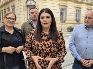 Noemí Cruz junto a diputados socialistas provinciales