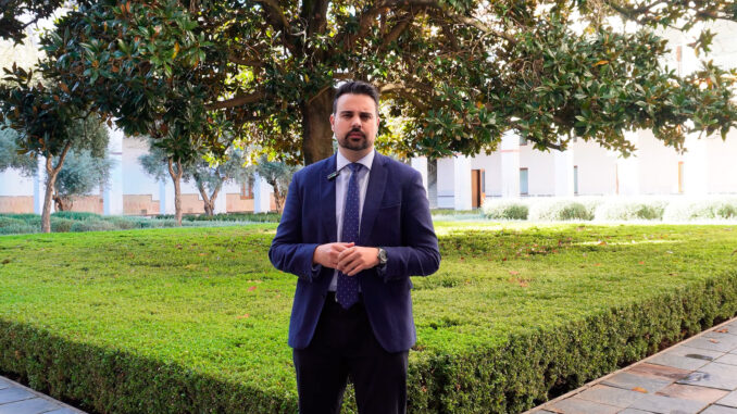 Mateo Hernández, parlamentario andaluz del PSOE de Almería