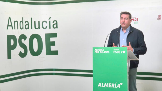 José Nicolás Ayala, candidato del PSOE de Almería al Parlamento de Andalucía