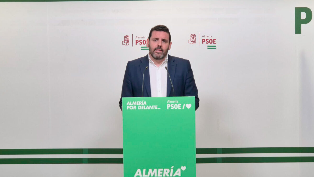 El PSOE advierte que el PP de Almería llega a las elecciones andaluzas del 17M “cercado por la corrupción”