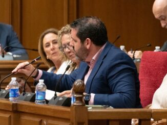 Juan Manuel del Real, portavoz del PSOE en la Diputación de Almería