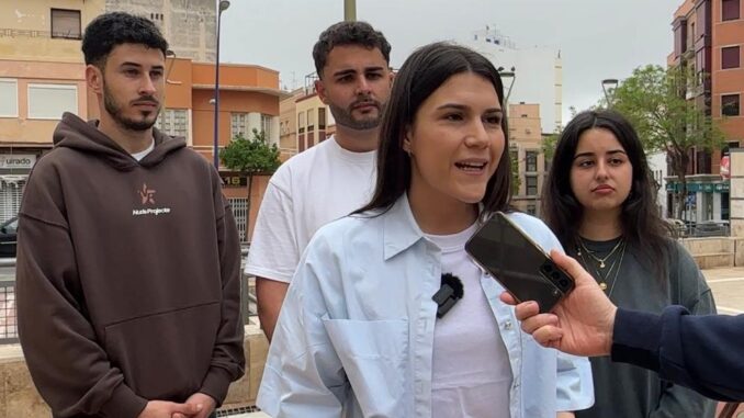 Victoria Cruz, candidata del PSOE de Almería al Parlamento de Andalucía