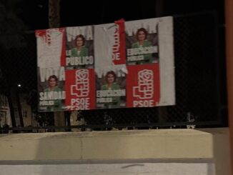 Carteles arrancados