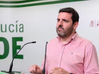 Juan Manuel del Real, portavoz del PSOE en la Diputación de Almería