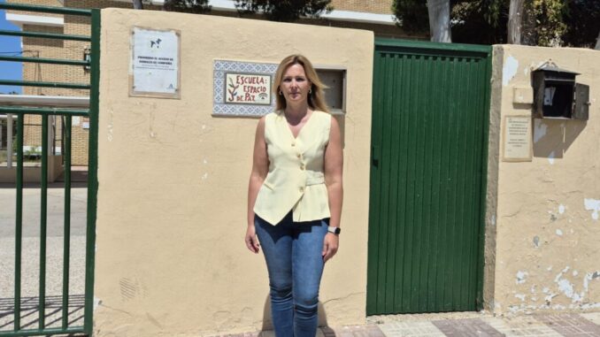 Teresa Piqueras, portavoz socialista en el Ayuntamiento de Adra