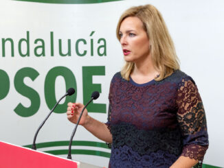 Teresa Piqueras, portavoz socialista en el Ayuntamiento de Adra