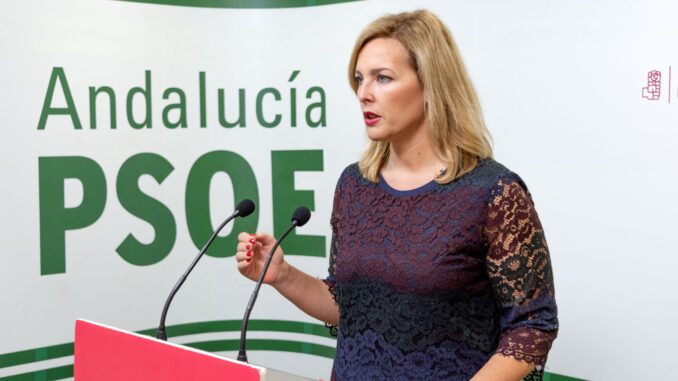 Teresa Piqueras, portavoz socialista en el Ayuntamiento de Adra