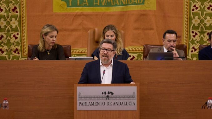Sánchez Haro, parlamentario andaluz del PSOE de Almería