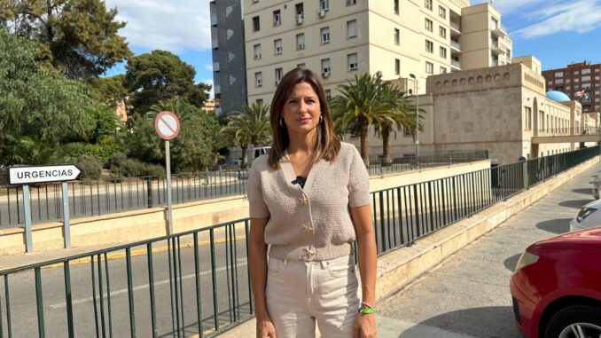 Fátima Herrera, portavoz del PSOE de Almería y parlamentaria andaluza
