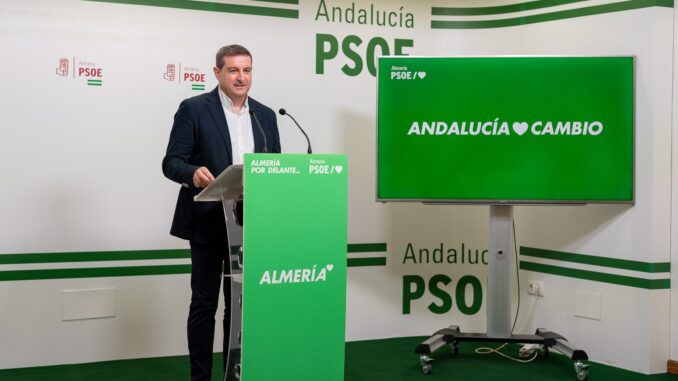 José Nicolás Ayala, Secretario de Organización del PSOE de Almería