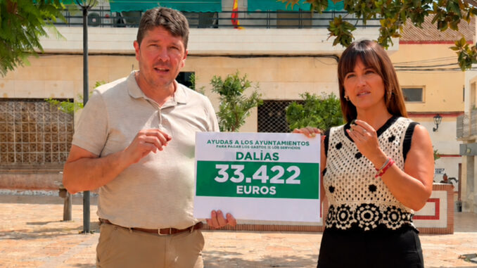 Salvador Páez e Inés Plaza, diputada nacional