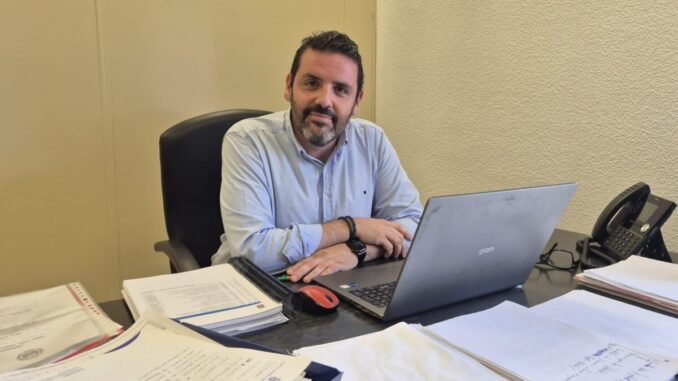 Juan Manuel del Real, portavoz socialista en la Diputación Provincial