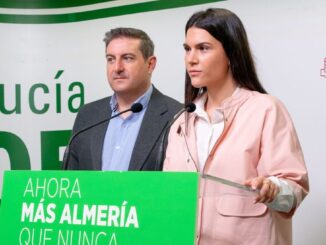 Los parlamentarios andaluces, José Nicolás Ayala y Victoria Cruz