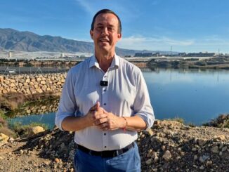 José María Martín en las obras que ha realizado el Gobierno de España