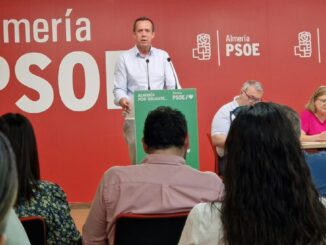 José María Martín durante la reunión de ejecutiva